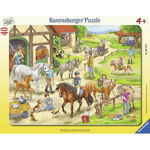 Ravensburger Auf dem Pferdehof Puzzle, 40 Teile von Ravensburger