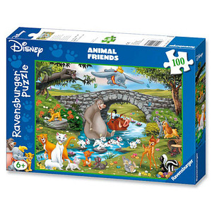 Ravensburger XXL Die Familie der Animal Friends Puzzle, 100 Teile von Ravensburger