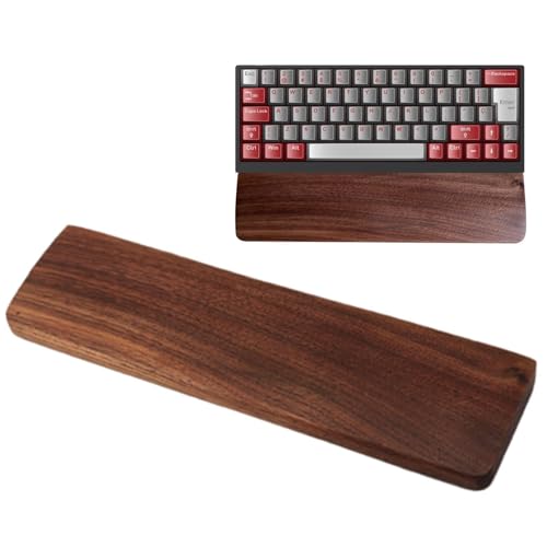 Tastatur-Handgelenkauflage aus Holz – Tastatur-Handgelenkstütze | Handgelenkstütze Desktop-Pad, Handgelenkpolster, multifunktionale Handauflage für ergonomisches Tippen von Raxove