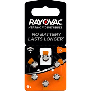 6 RAYOVAC Knopfzellen 13 1,45 V von Rayovac