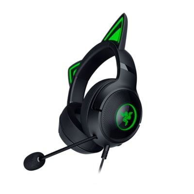 RAZER Kraken Kitty V2 Kabelgebundenes RGB Headset - Schwarz von Razer