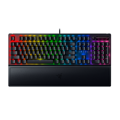 Razer BlackWidow V3 Mechanical Gaming Keyboard - Green Switch (Tactile & Clicky) - Nordic Layout - Black von Razer