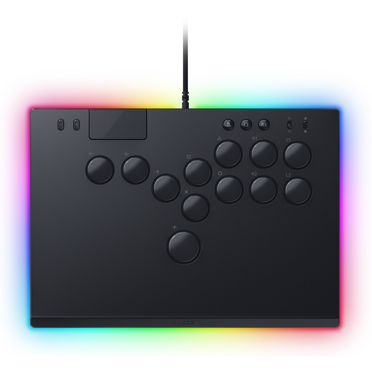 Razer Kitsune - Controller für PS5 und PC - Optischer All-Button-Arcade-Controller für PS5 und PC von Razer