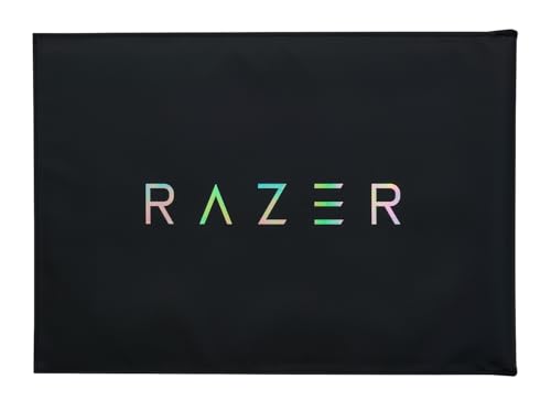 Razer Protective Sleeve V2 – Schutzhülle für Notebooks und Laptops bis zu 15,6 Zoll (39,6 cm): Außen robust, als Mausoberfläche verwendbares Innenmaterial, 400 x 286 mm groß - Schwarz von Razer