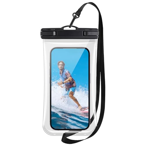 Razobws wasserdichte Handyhülle, IPX8 Reise Gadgets und Urlaub Must Haves, Wasserfeste Wasserdichter Beutel für Travel Schwimmen Handyhülle Wasserdicht für iPhone 15 14 13 12 Pro Max Galaxy von Razobws