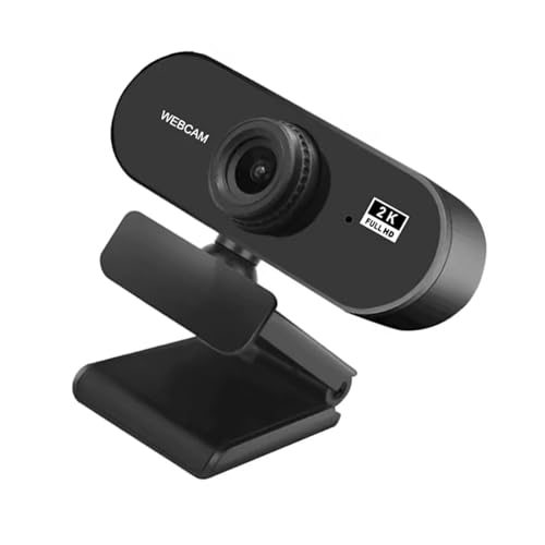 Rdxanc 2K 1080P 720P 480P Webcam mit eingebauten Rauschunterdrückungsmikrofonen und Autofokus für Videokonferenzen und Streami von Rdxanc