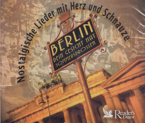 5x CD - BERLIN Dein Gesicht hat Sommersprossen. Nostalgische Lieder mit Herz und Schnauze von Reader's Digest