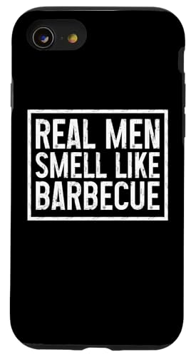 BBQ Grill Chef Grillen Lustig Echte Männer riechen nach Barbecue Hülle für iPhone SE (2020) / 7 / 8 von Real Men Smell Like Barbecue - BBQ Apparel & Gifts