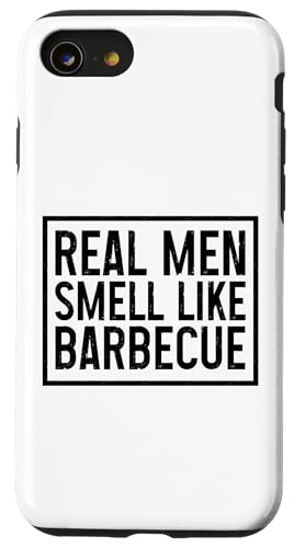 BBQ Grill Chef Grillen Lustig Echte Männer riechen nach Barbecue Hülle für iPhone SE (2020) / 7 / 8 von Real Men Smell Like Barbecue - BBQ Apparel & Gifts