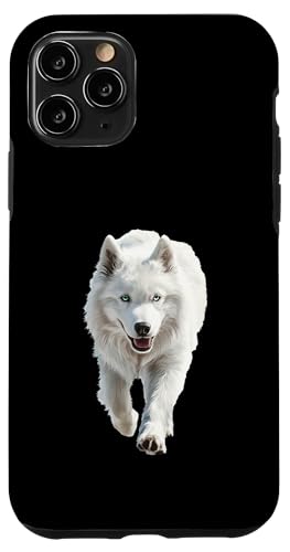 Hülle für iPhone 11 Pro Samojeden von Realistic Dog Design