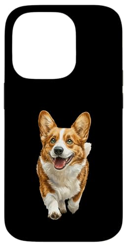 Hülle für iPhone 14 Pro Pembroke Welsh Corgi von Realistic Dog Design