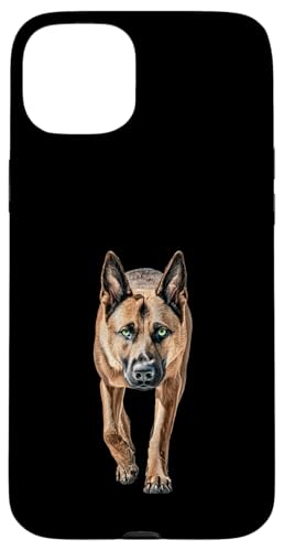 Hülle für iPhone 15 Plus Belgisches Malinois von Realistic Dog Design