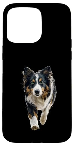 Hülle für iPhone 15 Pro Max Collie von Realistic Dog Design