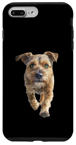 Hülle für iPhone 7 Plus/8 Plus Border Terrier von Realistic Dog Design