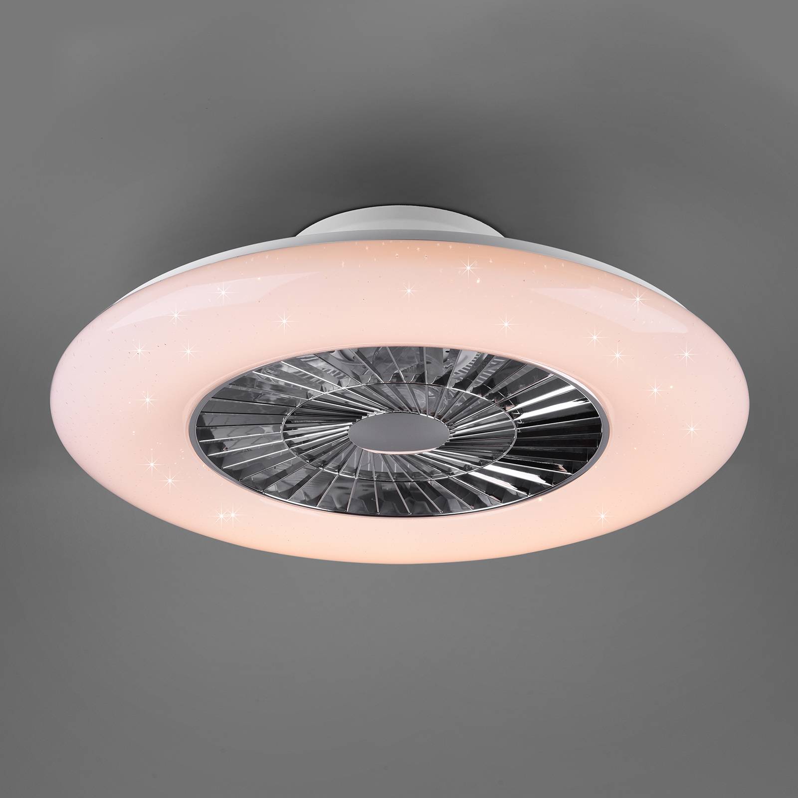 LED-Deckenventilator Visby, Ø 60cm, Tunable White LED-Deckenventilator Visby, Ø 60cm, Tunable White von Reality Leuchten