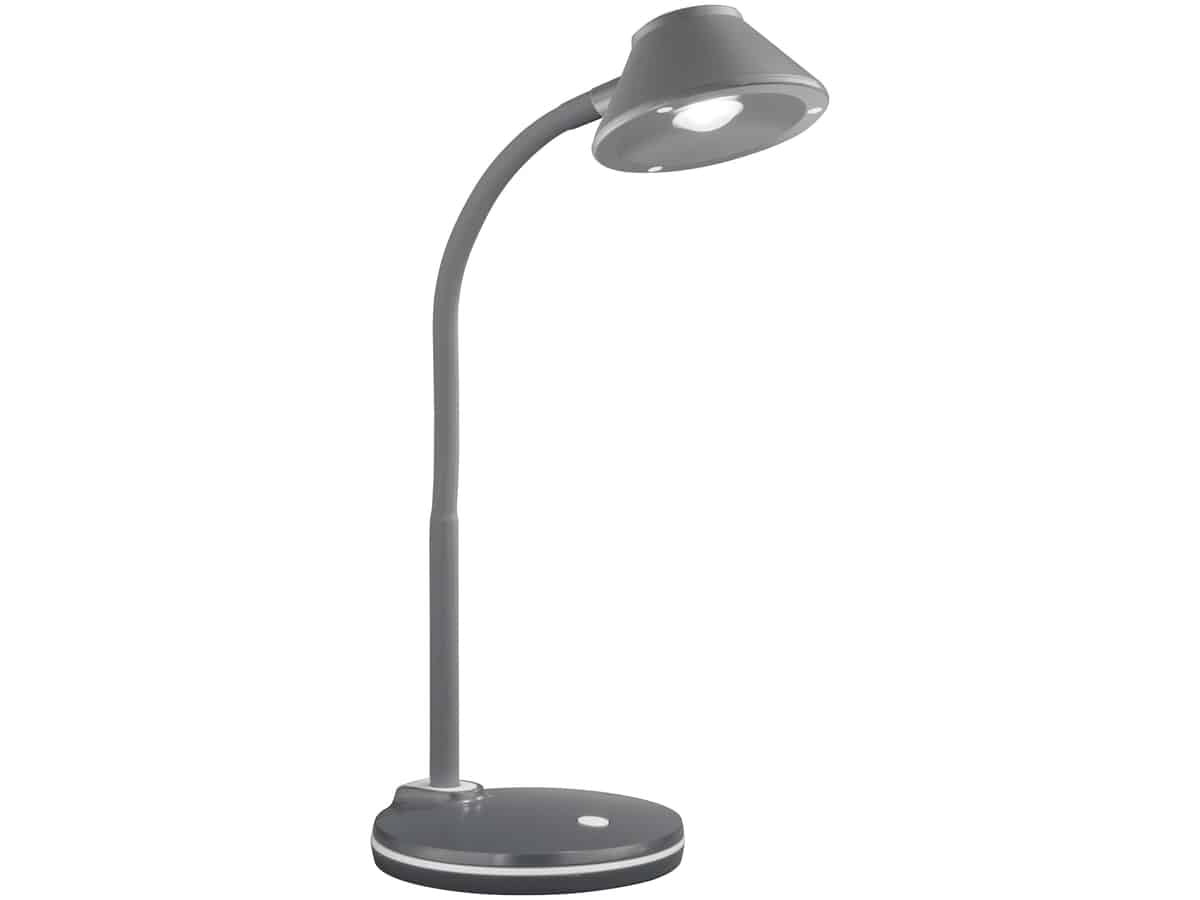 REALITY LED-Tischleuchte Berry R52191187 titanfarbig, 3,2 W, 350 lm, 3000 K von Reality