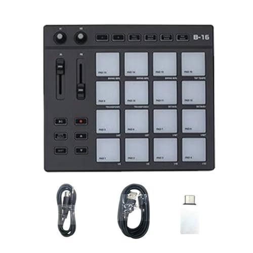 Reapyyt B16 MIDI Keyboard Percussion Pad - für Musikproduktion DJ Controller Arranger von Reapyyt