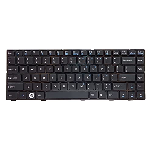 Rebellious US-Laptop-Tastatur, Englisch, für Shenzhou Jingdun K480n, für K480p, I3g, A480n, K480a, Laptop-Tastatur, US-Layout, Computer, Laptop-Tastaturen von Rebellious