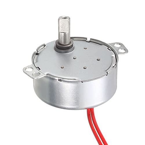 Rebower Drehtisch Synchronous Motor 50-60Hz 24 VAC CW 4W (5-6RPM) Elektrisch Motor Drehtisch Motor für Becher Dreher Elektrischer Lüfter von Rebower