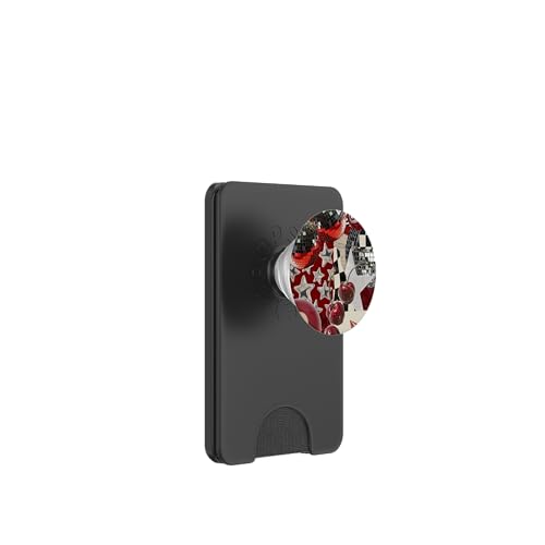 Red Cherry Star Discokugel Retro Y2K Collage Frauen Mädchen PopSockets PopWallet für MagSafe Red Cherry Star Discokugel Retro Y2K Collage Frauen Mädchen PopSockets PopWallet für MagSafe von Red Cherry Star Disco Ball Retro Y2K
