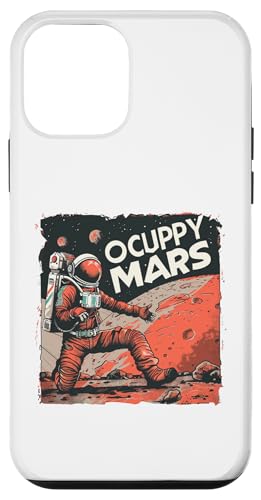 Hülle für iPhone 12 mini Occupy Mars Lustiger Wissenschafts-Nerd Weltraumastronaut Marsraum von Red Planet Outer Space Gifts