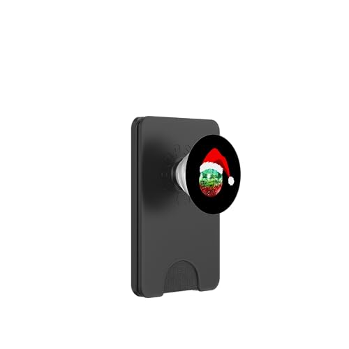 Discokugel mit Weihnachtsmann-Motiv, Rot und Grün PopSockets PopWallet für MagSafe Discokugel mit Weihnachtsmann-Motiv, Rot und Grün PopSockets PopWallet für MagSafe von Red and Green Santa Christmas Disco Ball