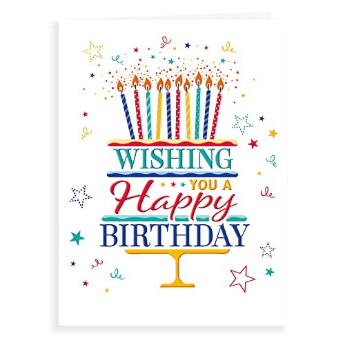 Klassische Geburtstagskarte Geburtstag G - 30,5 x 22,9 cm - Regal Publishing von Regal Publishing