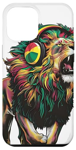 Hülle für iPhone 15 Plus Reggae Lion Jamaican Pride mit Rasta und Kopfhörern von Reggae Style Lion Rasta By IFRNST