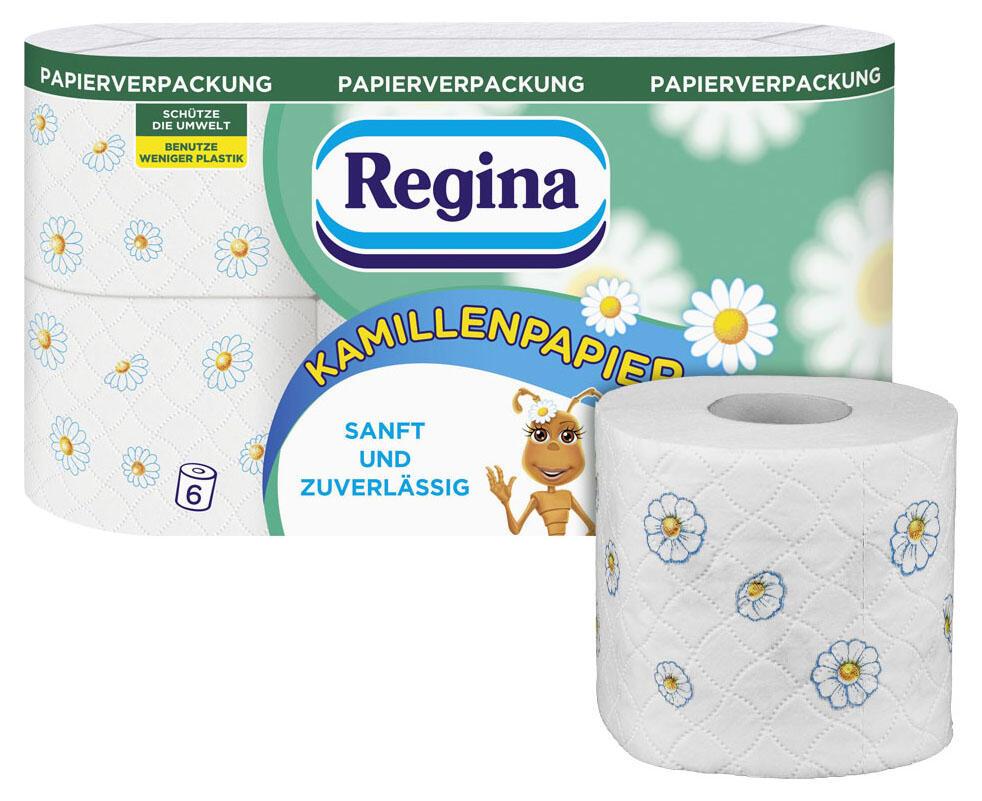 Regina Toilettenpapier Regina Toi-Pa Kamille 6x150 3-lagig von Regina