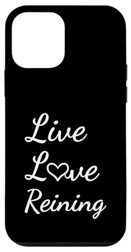 Reiner Live Love Reining Hülle für iPhone 12 mini von Reining Hobby Present Reiner Apparel