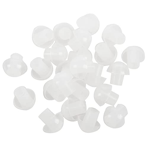 Reinscer 20pcs Silikon In-Ear Ohrhoerer Eartip Ohr Knospe Fuer Radio Ohrhoerer Headset von Reinscer