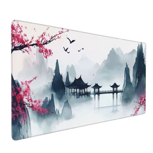 Mauspad XXL 700x300mm Gaming Mauspad XXL Große Mousepad Wasserdicht rutschfeste Verbessern Sie Geschwindigkeit und Genauigkeit Gummi Langlebige Großer - Erweiterter Schreibtisch Schutz Shanting A1632 von Reisvx