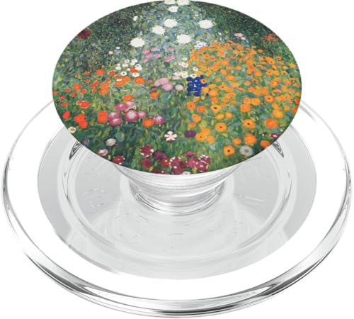 Blumengarten von Gustav Klimt (Flower Garden) PopSockets PopGrip für MagSafe von RelaxArtWorld