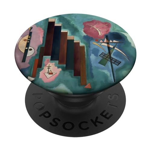 Downwards von Wassily Kandinsky (1929) PopSockets Klebender PopGrip von RelaxArtWorld