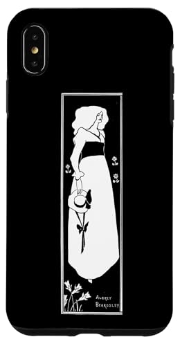 Gelbes Buchposter von Aubrey Beardsley (1894) Hülle für iPhone XS Max von RelaxArtWorld