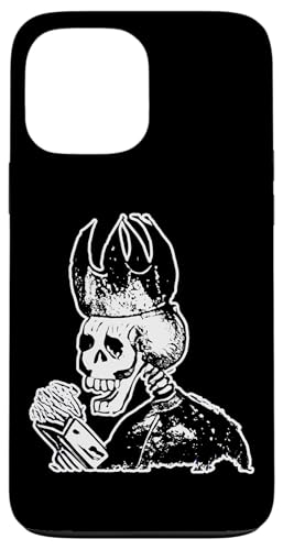 Hülle für iPhone 13 Pro Max Clerical Calavera von Jose Guadalupe Posada (1895) von RelaxArtWorld