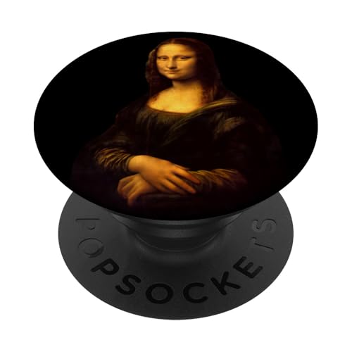 Mona Lisa (Gioconda - Monalisa) von Leonardo da Vinci (1519) PopSockets Klebender PopGrip von RelaxArtWorld