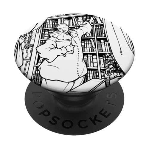 Pierrot von Aubrey Beardsley (1896) PopSockets Klebender PopGrip von RelaxArtWorld