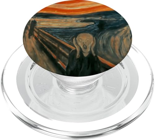 Scream (Schrei) (1893) PopSockets PopGrip für MagSafe von RelaxArtWorld