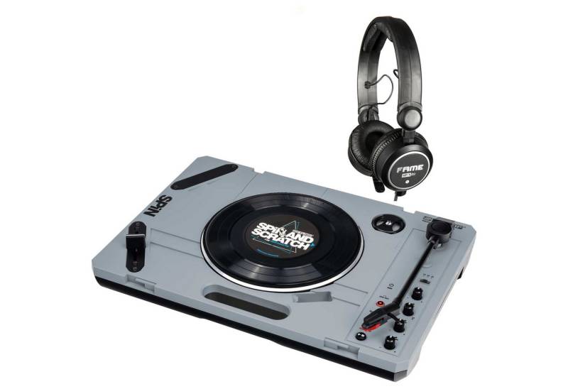 Reloop® Plattenspieler (SPiN + HP 1 DJ - Plattenspieler USB-Set) von Reloop®