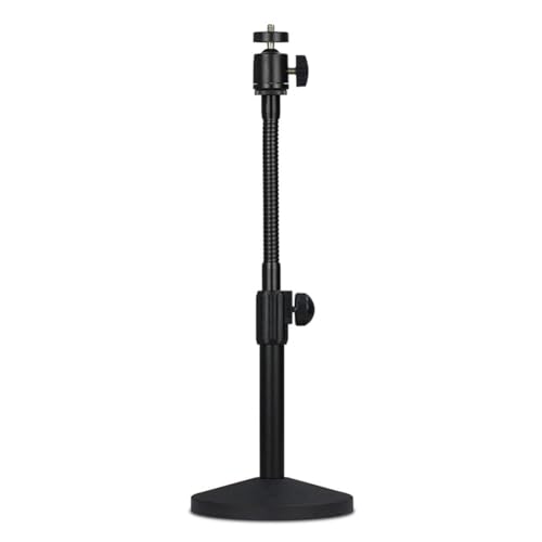 Remingtape Hose Desktop Webcam Stand, Verstellbares Metall-Desk-Tripod für Streaming mit Stabilem Montagefuß Remingtape Hose Desktop Webcam Stand, Verstellbares Metall-Desk-Tripod für Streaming mit Stabilem Montagefuß von Remingtape