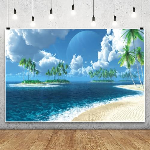 Renaiss 3x2.5m Tropische Meeresküste Fotografie Hintergrund Sommer Meer Strand Blauer Himmel Insel Vinyl Hintergrund Kinder Geburtstag Party Dekor Foto Studio Requisiten Renaiss 3x2.5m Tropische Meeresküste Fotografie Hintergrund Sommer Meer Strand Blauer Himmel Insel Vinyl Hintergrund Kinder Geburtstag Party Dekor Foto Studio Requisiten von Renaiss