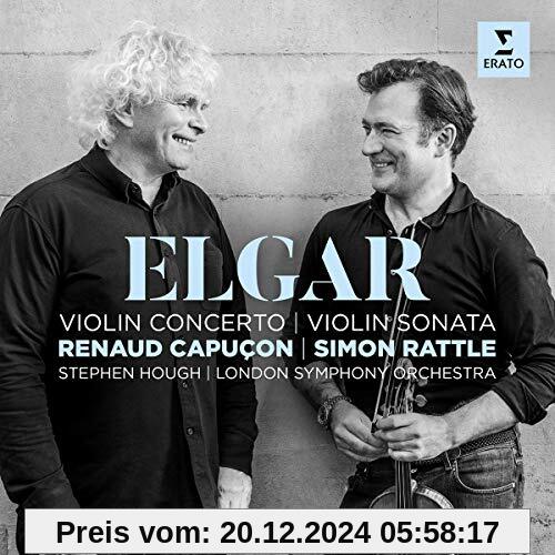 Elgar: Violinkonzert/Violinsonate von Renaud Capucon