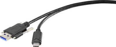 Renkforce RF-3386040 Kabeladapter USB 3.2 Type A USB-C Schwarz (RF-3386040) von Renkforce