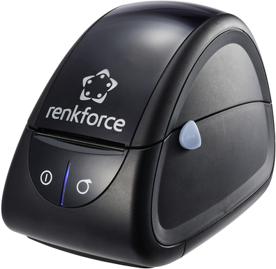 Renkforce RF-TLP-01 Etiketten-Drucker Thermodirekt 203 x 203 dpi Etikettenbreite (max.): 62 mm USB, RS-232 (RF-5469248) von Renkforce