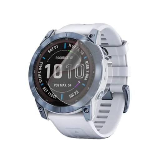 5pcs Hydrogelfolie Displayschutz für Garmin fenix 7S 42mm Flexibel HD Clear Bildschirmschutz TPU [Berührungsempfindlich] [Blasenfrei] Einfache Installation Kit von Renwox