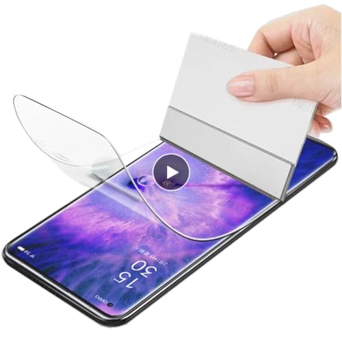 Renwox 2pcs Hohe Empfindlichkeit Hydrogel Film für Oppo Find X5 Lite 5G 6.43" Flexibel HD Clear Bildschirmschutz Explosionssicher Fingerabdrücke Entsperren Hydraulische Folie von Renwox