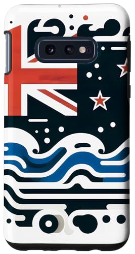 Hülle für Galaxy S10e Neuseeländische Länderflagge von Rep Your Flag