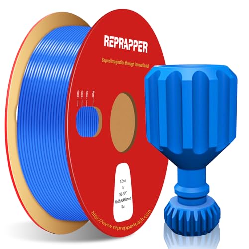 RepRapper PLA Plus Filament 1,75 mm, PLA Pro 3D Drucker-Filament, 2,2 LBS (1 kg) PLA+ Spule, Maßgenauigkeit +/- 0,03 mm für FDM-Drucker, Blau von Reprapper