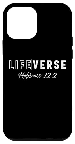 Hülle für iPhone 12 mini Lebensvers Hebräisch 12:2 Christian Bible Study Love Jesus von Represent Your Life Verse Of Christian Bible Lover